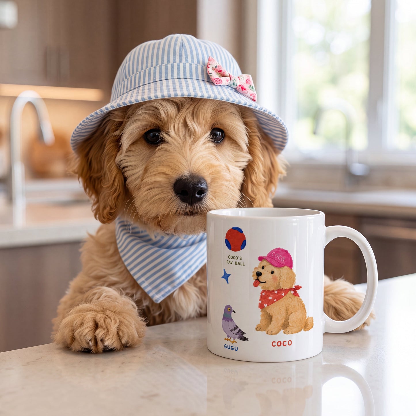 CoCo & Friends Illustrated Mug